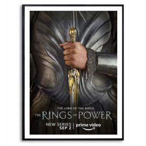 PLAKAT A3 Władca Pierścieni Rings od Power Wzory