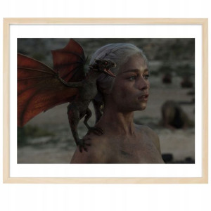PLAKAT A3 XL 29,7x42cm Daenerys Matka Dużo Wzorów
