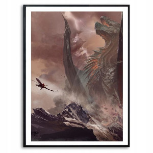 PLAKAT A3 XL 29,7x42cm dla FANA OGIEŃ I KREW Wzory