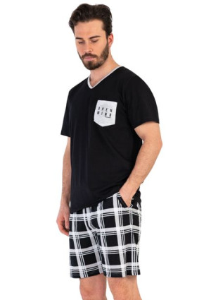 Piżama Męska bawełniana krótki Vienetta 2XL + size