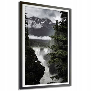 Plakat Dekoracyjny 30x40cm Górski Wodospad Wzory