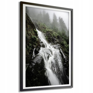 Plakat Dekoracyjny 91x61cm Xxl Wodospad Góry Wzory