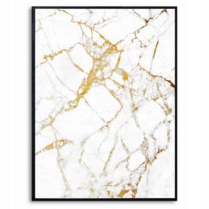 PLAKAT DEKORACYJNY A3 Obraz na Ścianę MARBLE Wzory