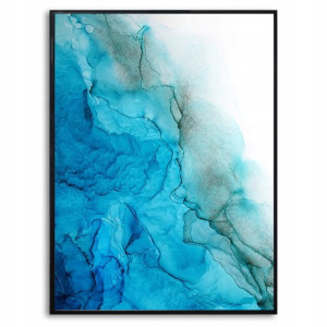 PLAKAT DEKORACYJNY A3 Obraz na Ścianę MARBLE Wzory