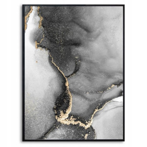 PLAKAT DEKORACYJNY A3 Obraz na Ścianę MARBLE Wzory