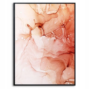 PLAKAT DEKORACYJNY A3 Obraz na Ścianę MARBLE Wzory