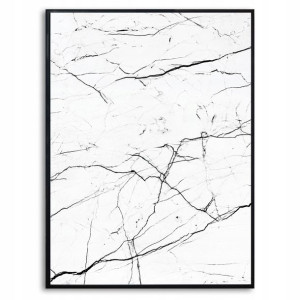 PLAKAT DEKORACYJNY A3 Obraz na Ścianę MARBLE Wzory