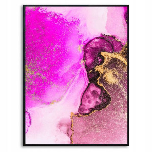 PLAKAT DEKORACYJNY A3 Obraz na Ścianę MARBLE Wzory