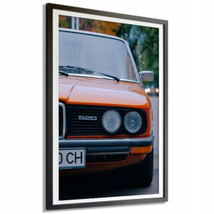 Plakat Duże Xxl 140x100cm Bmw Klasyczne Auta Wzory