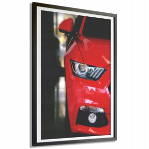 PLAKAT DUŻE XXL 140x100cm FORD MUSTANG Top Wzory