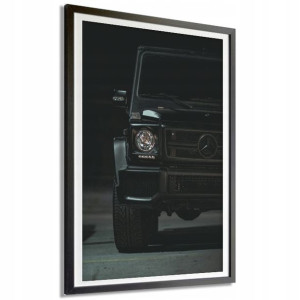 Plakat Duże Xxl 140x100cm Mercedes G-klasa Wzory