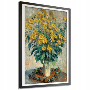 Plakat Duży 91x61 Claude Monet Obraz Kwiaty Wzory