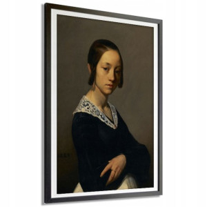 Plakat Duży 91x61cm Dzieło Sztuki Portet Art Wzory