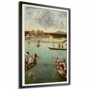 Plakat Duży 91x61cm Laguna Carpaccio Obraz Wzory