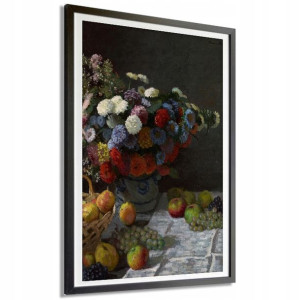 PLAKAT DUŻY 91x61cm MARTWA NATURA OBRAZ Mix Wzory