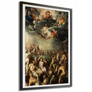 PLAKAT DUŻY 91x61cm OBRAZ SĄD OSTATECZNY Mix Wzory