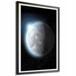 Plakat Obraz 21x29,7cm Gwiazdy Księżyc Mix Wzory