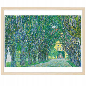 PLAKAT OBRAZ 40x60 cm Aleja w Parku Schloss Wzory