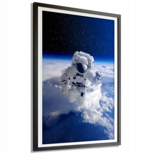 Plakat Obraz Dekor 21x29,7cm Kosmonauta Mix Wzory
