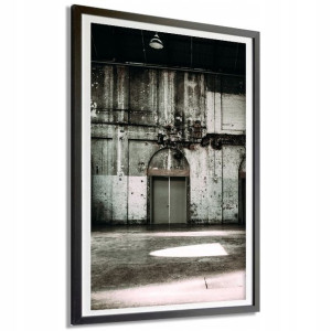 Plakat Obraz Duży 140x100 Cm Beton B&w Wzory