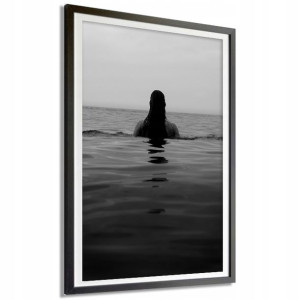 Plakat Obraz Duży 140x100 Woda B&w Top Wzory