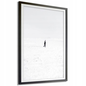 Plakat Obraz Duży 140x100cm B&w Modern Wzory