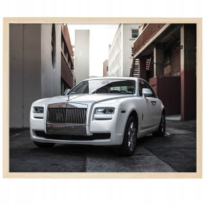Plakat Obraz Duży 140x100cm Rolls Royce Top Wzory