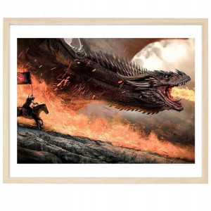Plakat Poziom A3 29,7x42 Daemon Tergaryen Wzory