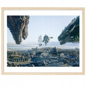 PLAKAT POZIOM A3 29,7x42cm DAENERYS Dużo Wzorów