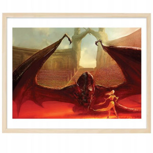 Plakat Poziom A3 29,7x42cm Dragons Serial Wzory