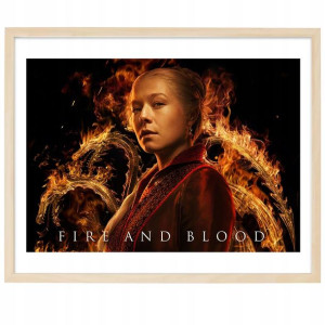 Plakat Poziom A3 29,7x42cm House Of Dragons Wzory