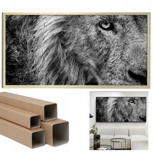 PLAKAT XL OBRAZ Dekoracyjny 60x120cm B&W Wzory