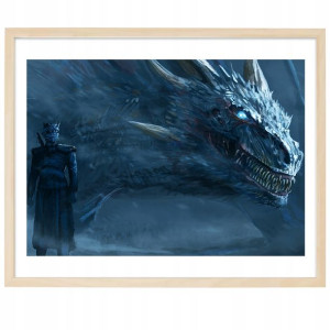 PLAKAT POZIOM A3 29,7x42cm Nocny Król Dużo Wzorów