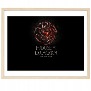 PLAKAT POZIOM A3 29,7x42cm TARGARYEN Dużo Wzorów
