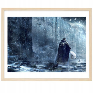 Plakat Poziom A3 29,7x42cm Winter Is Coming Wzory