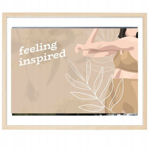PLAKAT Poziom Obraz 30x40cm Feeling Inspired Wzory