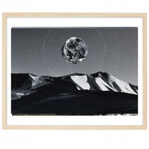PLAKAT Poziomy 40x60 cm Kosmos Astrologia Wzory