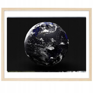 PLAKAT Poziomy Obraz 30x40cm Planeta Ziemia Wzory