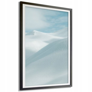 PLAKAT 140x100cm Lodowiec Śnieg Góry Lodowe Wzory
