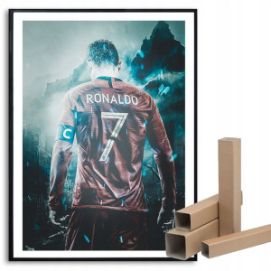 Plakat A3 29,7x42cm Cr7 Ronaldo Cristiano Wzory