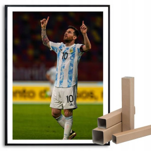 PLAKAT A3 29,7x42cm dla Fana MESSI ARGENTYNA Wzory