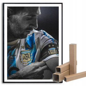 PLAKAT A3 29,7x42cm LIONEL MESSI PSG FCB Fan Wzory