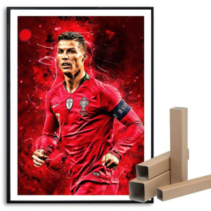 PLAKAT A3 29,7x42cm RONALDO PORTUGALIA Fana Wzory