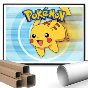 Plakat A3 42x29,7cm Dekoracyjny PIKACHU POKEMON Wz