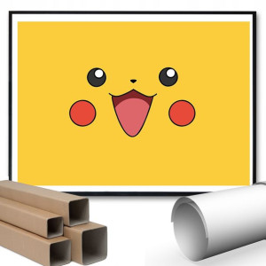 Plakat A3 42x29,7cm Dla Fana PIKACHU PIKA PIKA Wz