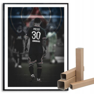 PLAKAT A3 dla Fana MESSI PARIS SAINT GERMAIN Wzory