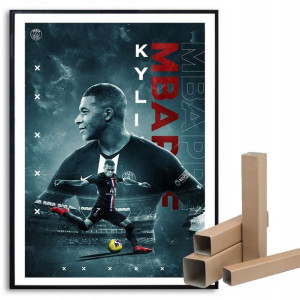 Plakat A3 Mbappe Paris Saint Germain Fana Wzory