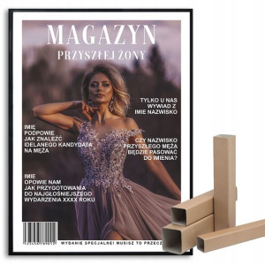 Plakat A3 Personalizacja Wieczór Panieński Magazyn