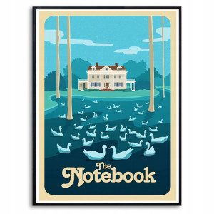 Plakat Dekor A3 29,7x42cm The Notebook Film Wzory