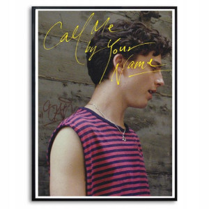 Plakat Dekoracyjny A3 29,7x42cm Film Call Me Wzory
